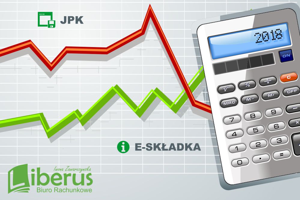JPK i E-składka – duże zmiany w rachunkowości.